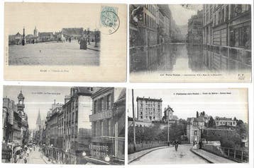 France - VILLAGES - Carte postale (35) - 1900-1950, Verzamelen, Postkaarten | Buitenland, Gelopen