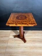 Tafel - Hout - Originele Sorrentino-salontafel, ingelegd met