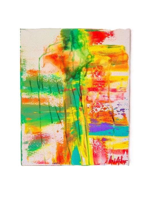 Karl Lagasse - No Green, Antiquités & Art, Art | Peinture | Moderne
