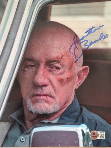 Breaking Bad - Jonathan Banks (Mike) - Autograph, Photo with