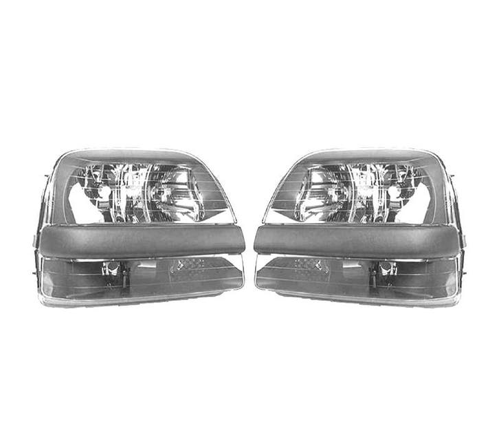 Phares Pour Fiat Doblo Avec Antibrouillard 05-10, Autos : Pièces & Accessoires, Éclairage, Envoi