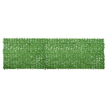 vidaXL Balkonscherm met groene bladeren 600x150 cm, Tuin en Terras, Verzenden, Nieuw