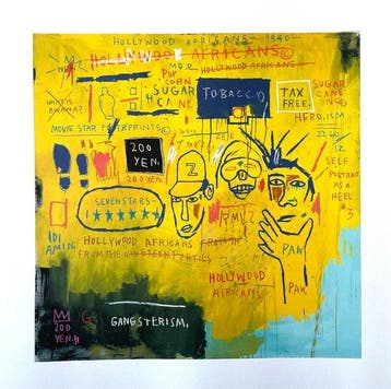 Jean-Michel Basquiat (1960-1988) - Hollywood Africans -