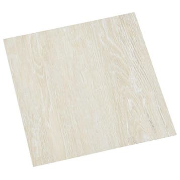 vidaXL Zelfklevende Vloerplanken Crèmekleurig 30,5 x 30,5 cm, Verzenden