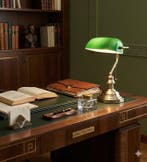 Bankierslamp - Opalina - Lampada Ministeriale