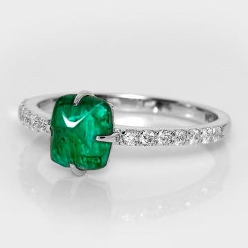 Sans prix de réserve - Bague - 14 carats Or blanc, IGI 1,24, Nieuw