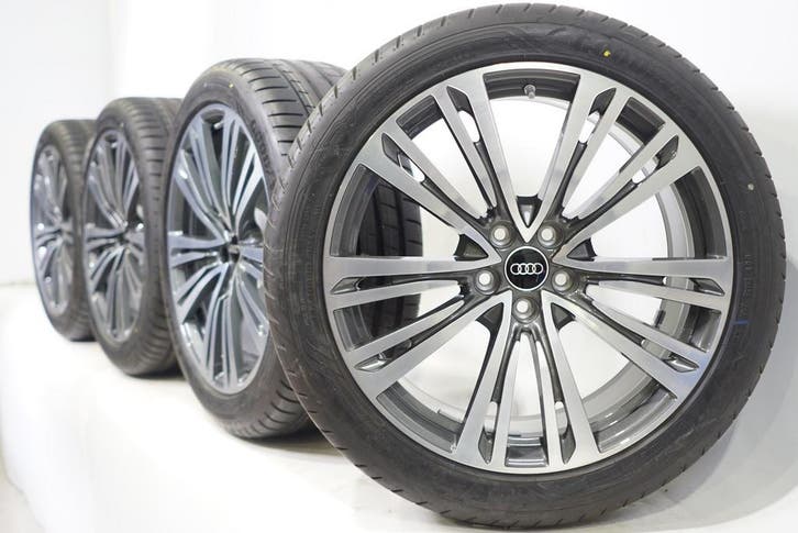 Audi A8 4N 20 inch velgen Zomerbanden Goodyear Origineel, Autos : Pièces & Accessoires, Pneus & Jantes, Enlèvement ou Envoi