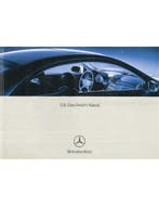 2003 MERCEDES BENZ CLK KLASSE INSTRUCTIEBOEKJE ENGELS