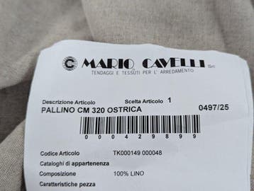 “Lino Raffinato Neutro collezione Pallino – Perfetto per