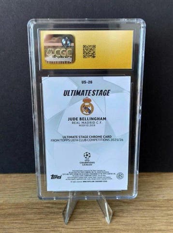 2025/26 Topps Uefa CC Jude Bellingham Ultimate Stage Chrome, Nieuw