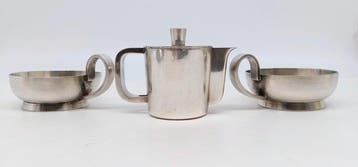 Krupp Milano - Melkkan (3) - Verzilverd, Metaal - Gio Ponti
