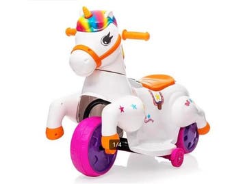 Veiling - Elektrisch Speelgoedpaard 6V, Kinderen en Baby's, Nieuw