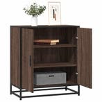 vidaXL Dressoir 68x35x76 cm bewerkt hout en metaal bruin, Huis en Inrichting, Kasten | Dressoirs, Verzenden, Nieuw