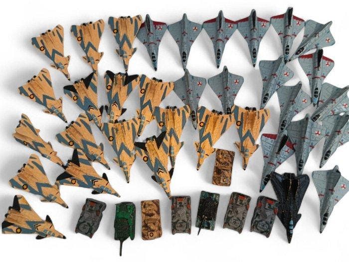 Micro Machines - Avion-jouet - 1980-1990, Antiek en Kunst, Antiek | Overige Antiek