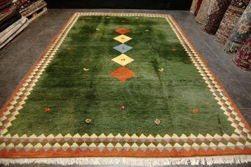 Gabbeh - Tapis - 347 cm - 260 cm, Maison & Meubles