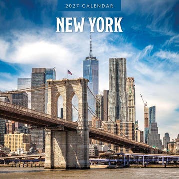 Red Robin Wall Kalender 2027 - New York, Ophalen of Verzenden