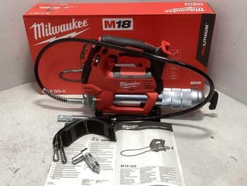 Veiling - Milwaukee M18 GG-0 18V Li-Ion accu vetspuit body, Doe-het-zelf en Bouw, Nieuw