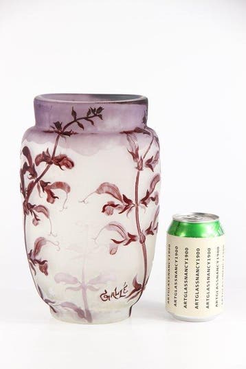 Emile Gallé - Vase - Verre