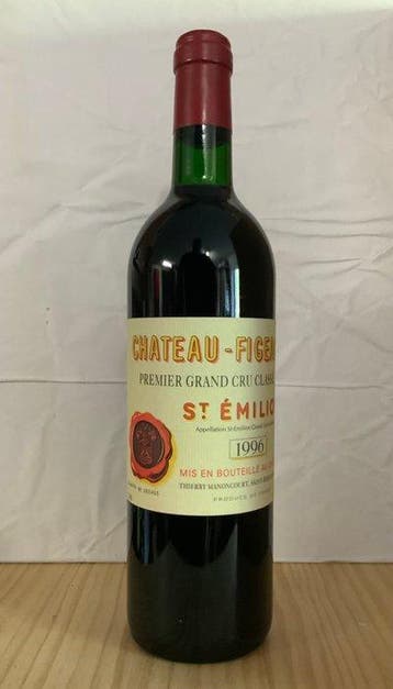 1996 Chateau Figeac - Saint-Émilion Grand Cru Classé - 1, Verzamelen, Wijnen, Nieuw