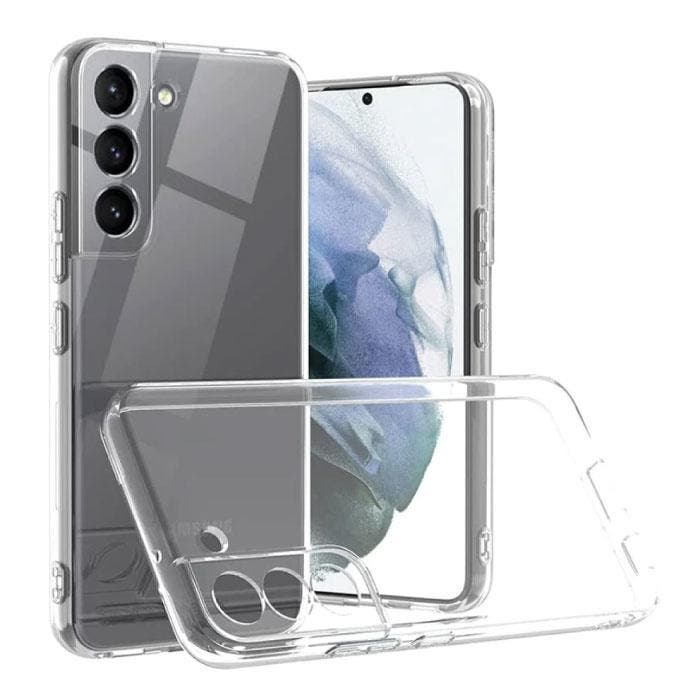 Samsung Galaxy S22 Transparant Hoesje - Silicoon TPU Case, Télécoms, Téléphonie mobile | Housses, Coques & Façades | Samsung, Envoi