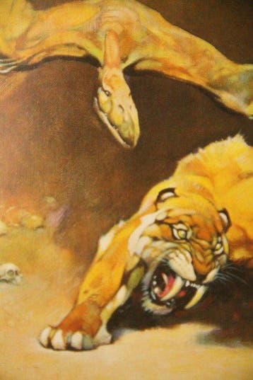 Frazetta, Frank - 1 Fine Art Giclee XL - Serie limitee et, Nieuw