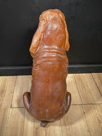 sculptuur, Scultura di Cane in Terracotta - 1 cm - Aardewerk