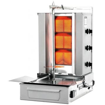 Dönergrill | SERIE F | Gas | 3 Branders | 8.4kW (3x 2.8kW), Verzenden, Nieuw in verpakking