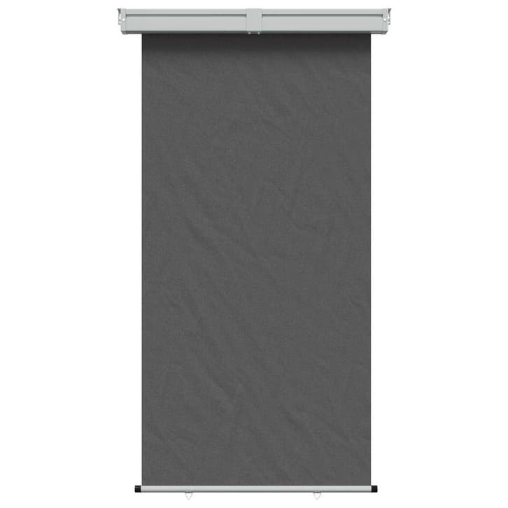 vidaXL Balkon Zij Zonnescherm 100% polyester, ijzer, staal, Tuin en Terras, Parasols, Nieuw, Verzenden