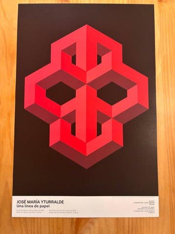 José María Yturralde - Retrospective Spanish Abstract Art, Antiek en Kunst