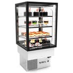 Drop-In Koelvitrine | INTEGRA | Zwart | +6°C/+10°C |, Verzenden, Nieuw in verpakking