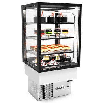 Drop-In Koelvitrine | INTEGRA | Zwart | +6°C/+10°C |, Verzenden, Nieuw in verpakking