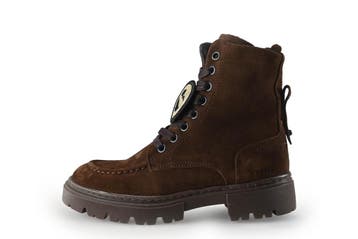 Nubikk Veterboots Meisjes in maat 30 Bruin, Verzenden, Jongen of Meisje, Nubikk, Schoenen