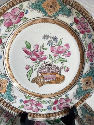 Keller et Guérin de Luneville - Assiette de service (4) -
