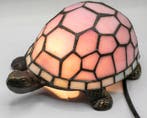 Tafellamp - Tiffany-stijl schildpaddenvormige lamp - Brons,