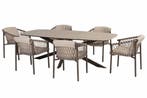 4 Seasons Outdoor Allora tuinset terre met Prado tafel met, Nieuw