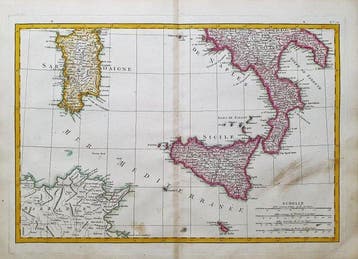 Europa - Zuid-Italië / Sicilië / Sardinië / Calabrië /