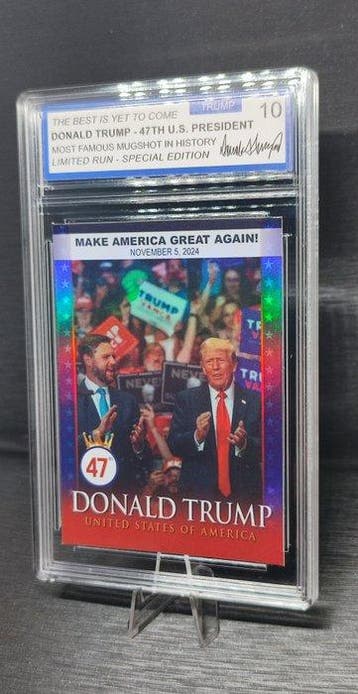 DONALD TRUMP 47th U.S. President - 1 Card