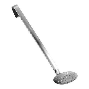 Schuimspaan | RVS | Naadloos | Ø100x320mm EMGA, Verzenden, Nieuw in verpakking