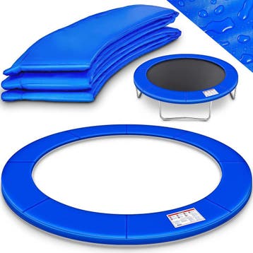 Trampoline rand - Beschermrand - 244 cm - Blauw - Kiduku, Verzenden