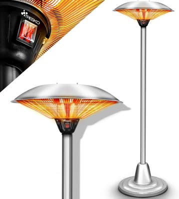 Terrasverwarmer - Infrarood Verwarming - Elektrisch - Heater, Tuin en Terras, Verzenden, Nieuw