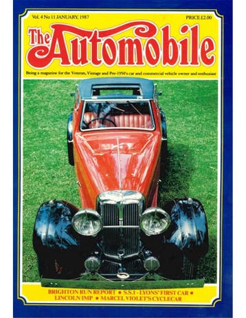 1987 THE AUTOMOBILE MAGAZINE 11, Ophalen of Verzenden