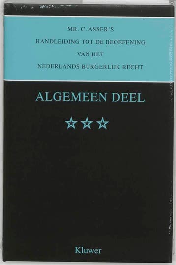 Algemeen deel / Asser-serie / 3 9789013021073, Boeken, Verzenden, Zo goed als nieuw
