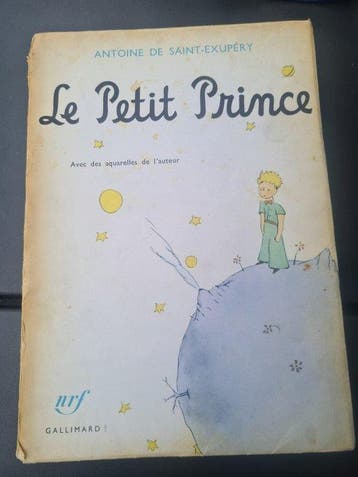 Antoine de Saint-Exupéry [dessin originale signé par la