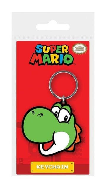 Super Mario Sleutelhanger Yoshi 6 cm, Ophalen of Verzenden, Nieuw