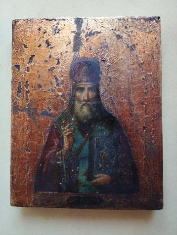 Icoon - Sint Leonty Rostovsky - Hout