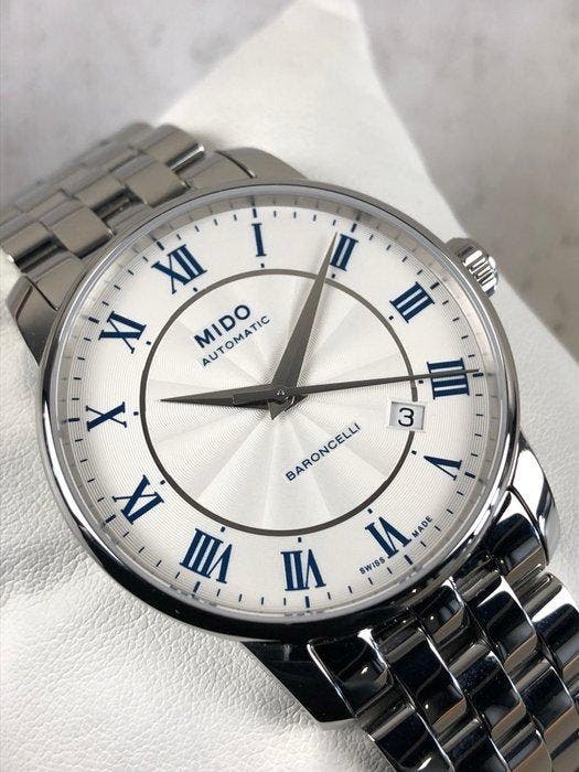 Mido - Baroncelli Automatic - M8600.4.21.1 - Heren - 2020+, Handtassen en Accessoires, Horloges | Heren