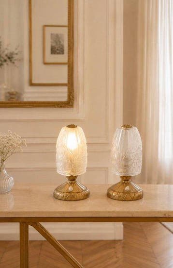 C.SCHNEIDER - Lamp - Smeedijzer - Art Deco