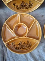 Gien - Bord (6) - Aardewerk, Glazuur