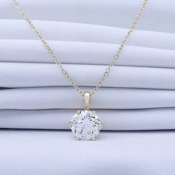 Zonder minimumprijs - Hanger - 14 karaat Geel goud - 2.18ct.