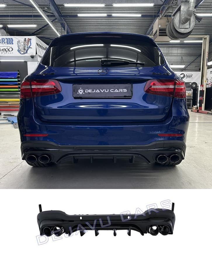 GLC43 AMG Look Diffuser voor Mercedes GLC X253 SUV, Auto diversen, Tuning en Styling, Ophalen of Verzenden